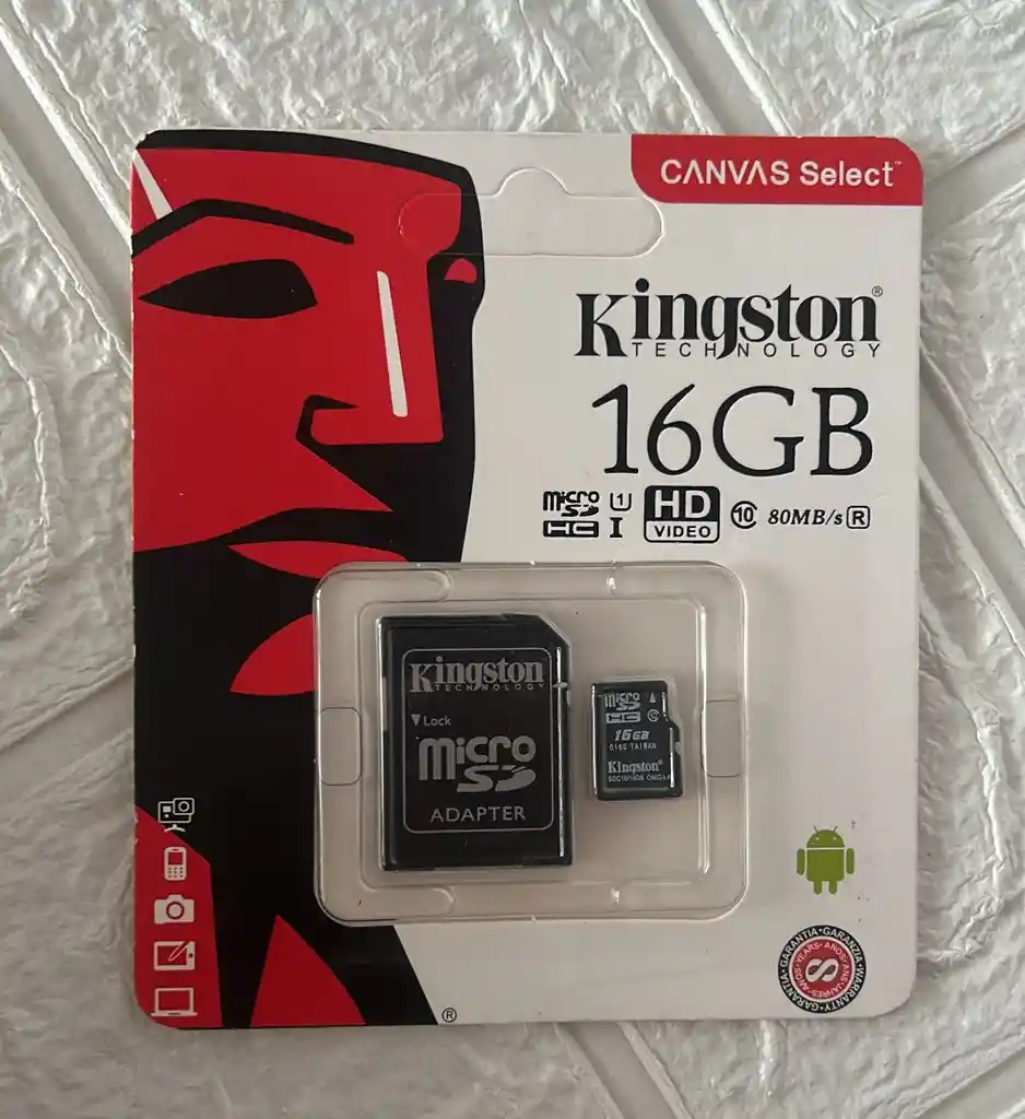 Memoria Micro Sd Kingston 16gb