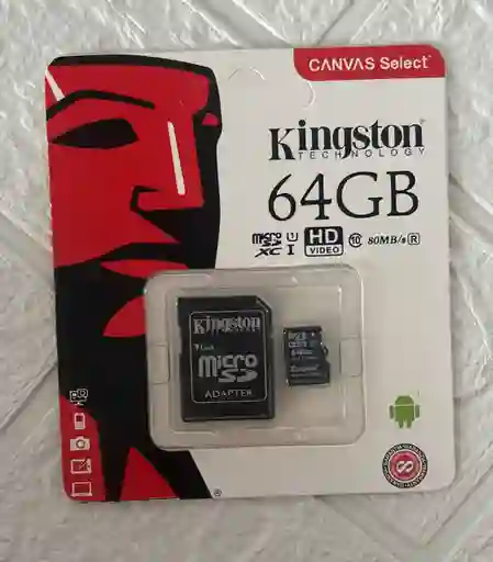 Memoria Micro Sd Kingston 64gb