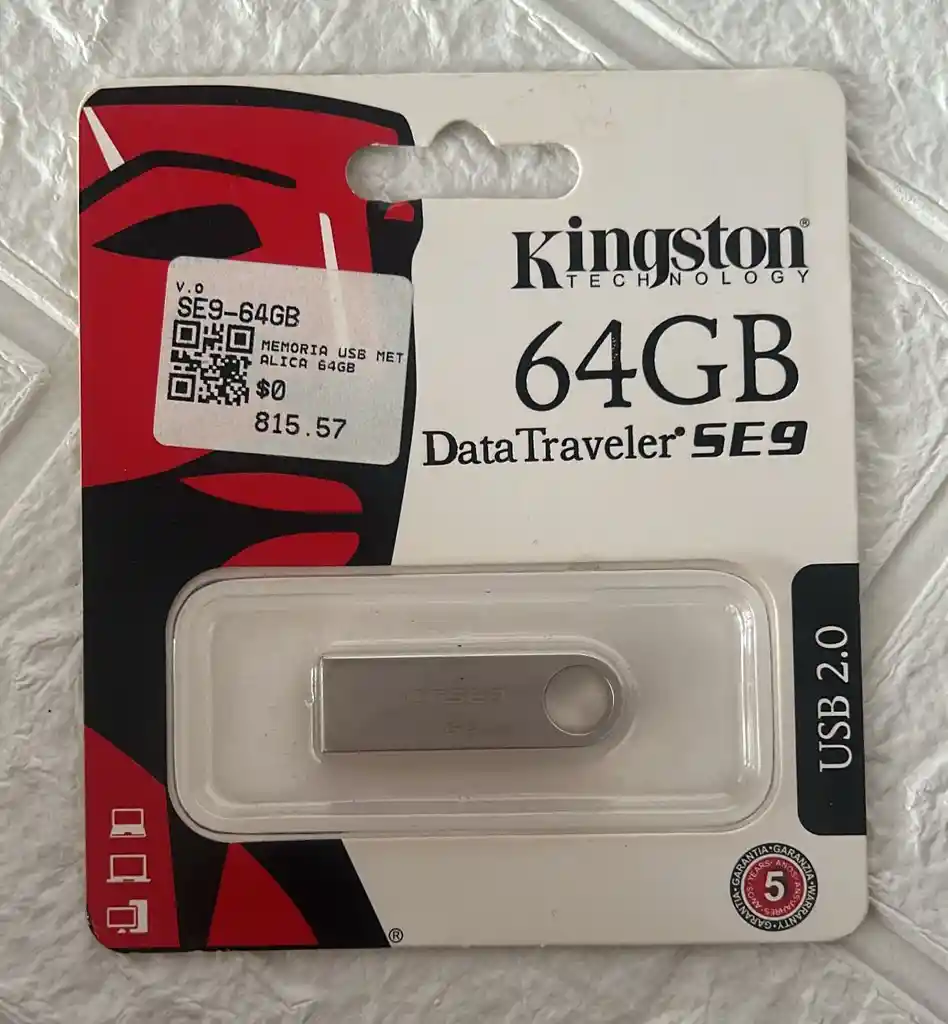 Memoria Usb Kingston 64gb
