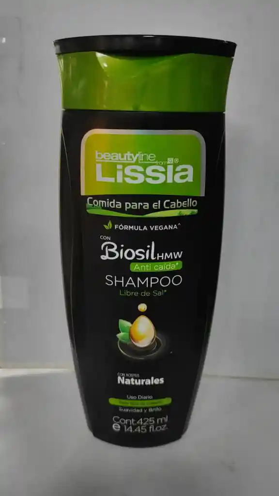 Shampoo Lissia Biosil Anti Caida (comida Para El Cabello) 425ml