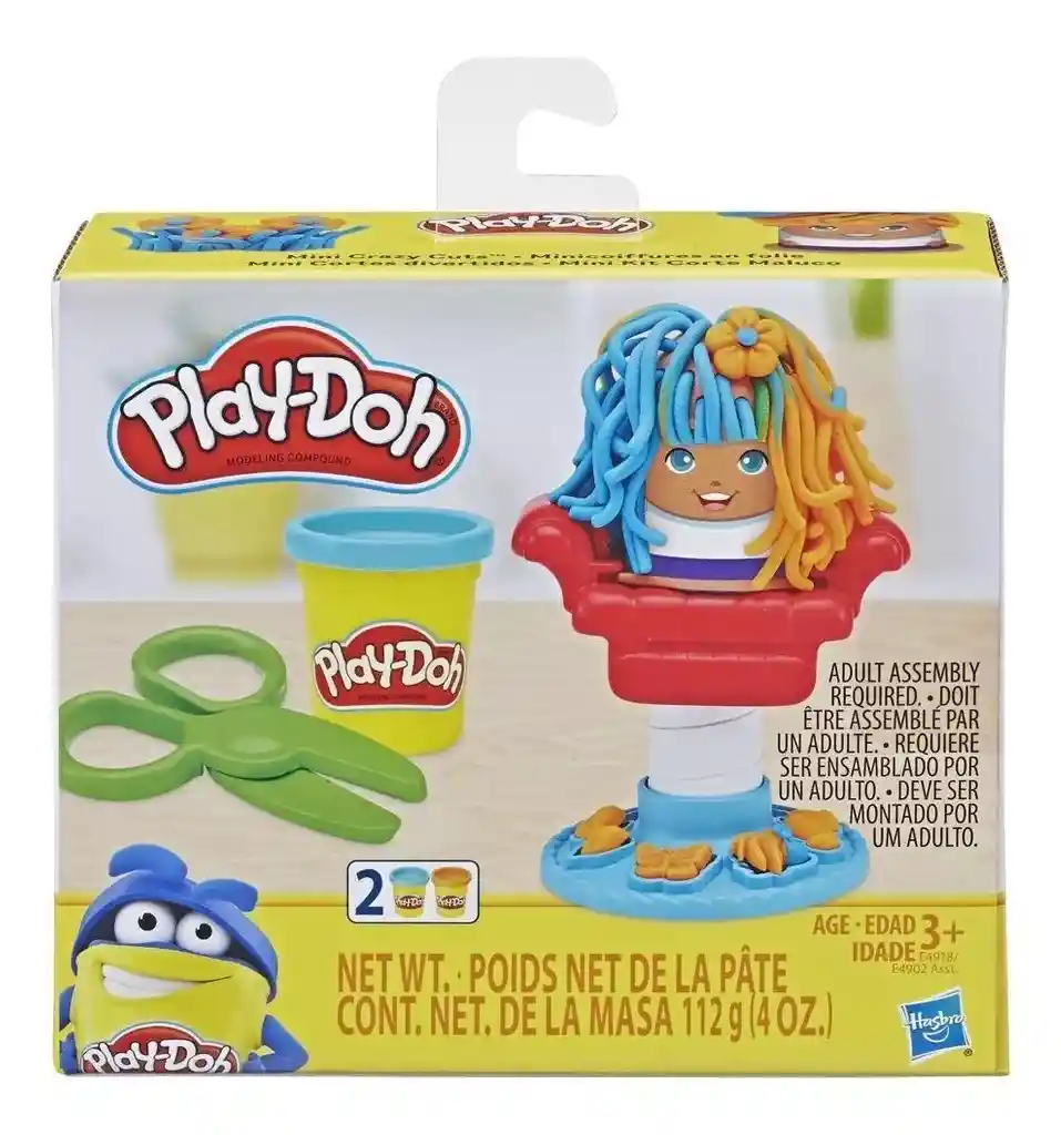 Juego Didáctico Play-doh Mini Cortes Divertidos Para Niños