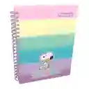Cuaderno 5 Materias Pequeño Primavera Arg Femenino Cuadriculado