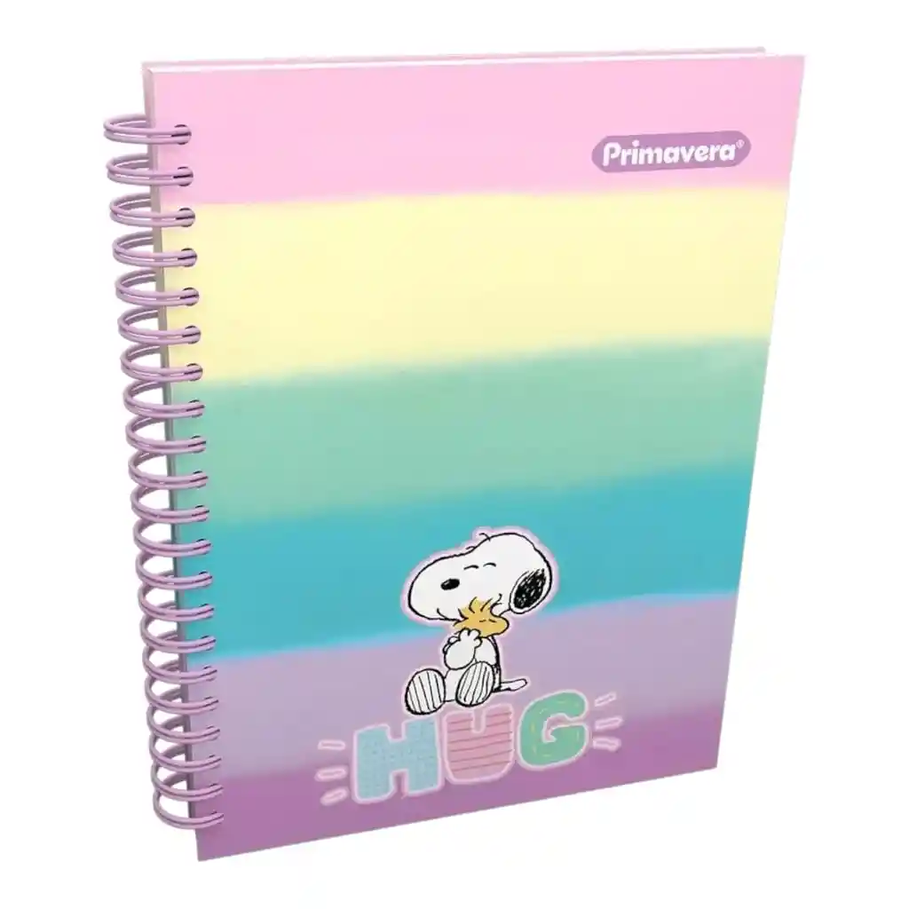 Cuaderno 5 Materias Pequeño Primavera Arg Femenino Cuadriculado