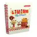 Cuaderno 5 Materias Pequeño Primavera Arg Femenino Cuadriculado