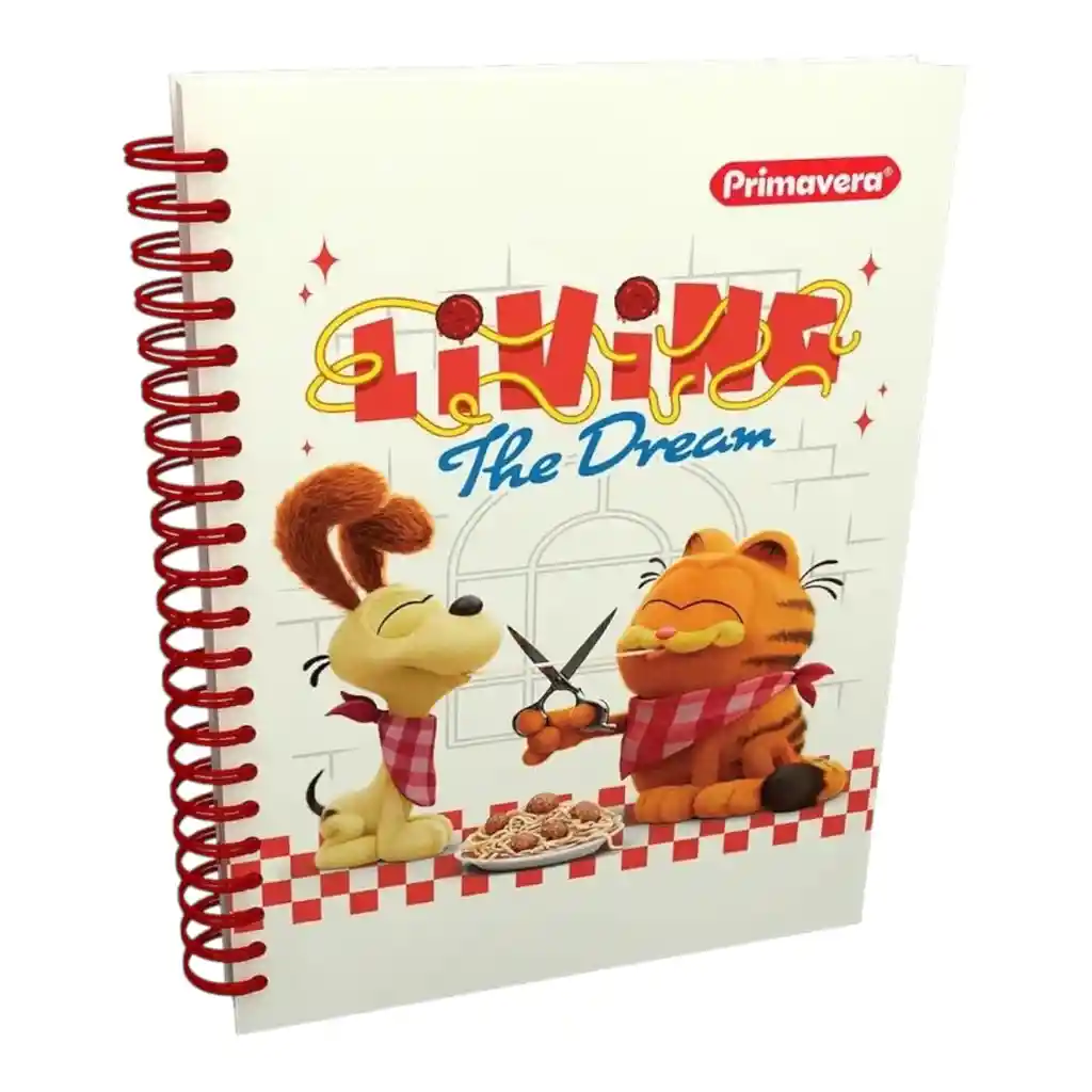 Cuaderno 5 Materias Pequeño Primavera Arg Femenino Cuadriculado