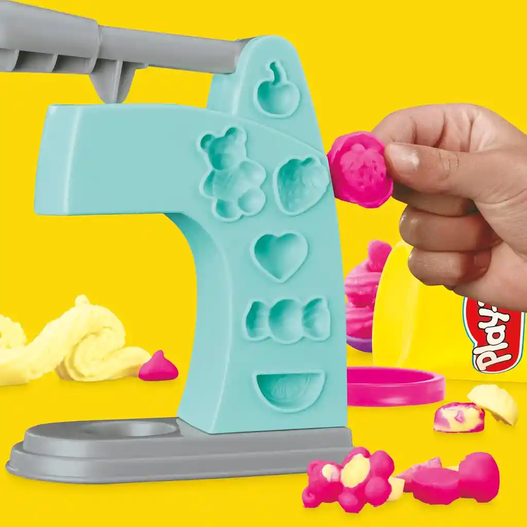 Juego Didáctico Set Play-doh Mini Heladería Para Niños