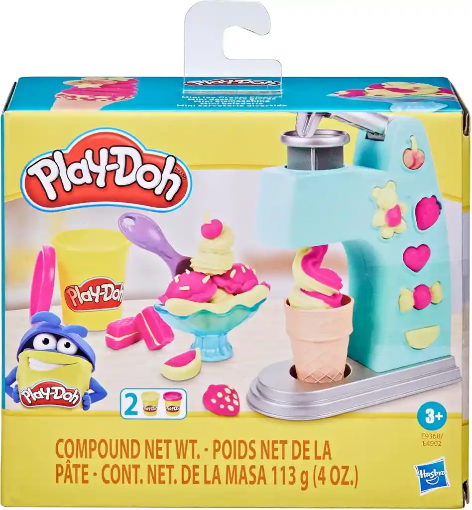 Juego Didáctico Set Play-doh Mini Heladería Para Niños