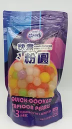 Perlas De Tapioca De Cocción Rápida Multi Color 250g