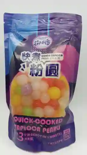 Perlas De Tapioca De Cocción Rápida Multi Color 250g