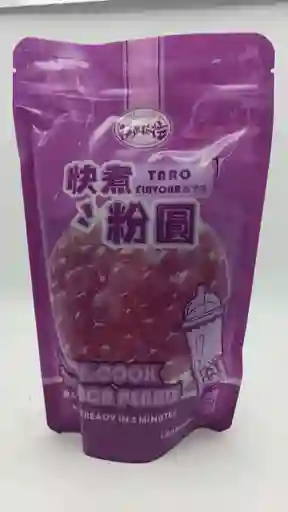 Perlas De Tapioca De Cocción Rápida Sabor Taro 250g