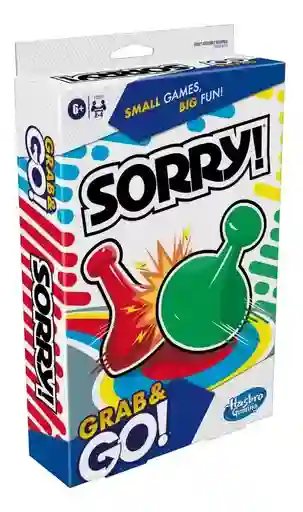 Juego De Mesa Sorry! Edición Portátil Hasbro Para Niños Familia