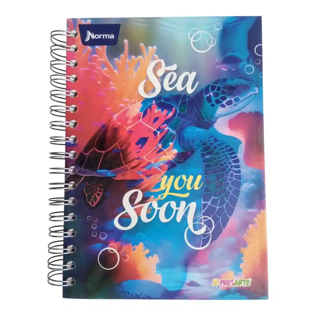 Cuaderno 7 Materias Pequeño X-presarte Arg Femenino Cuadriculado