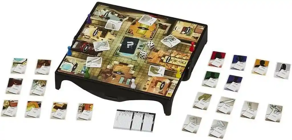 Juego De Mesa Clue Edición De Viaje Para Niños Familia