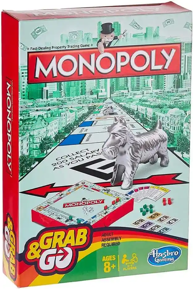 Juego De Mesa Monopoly Edición De Viaje Para Niños Familia