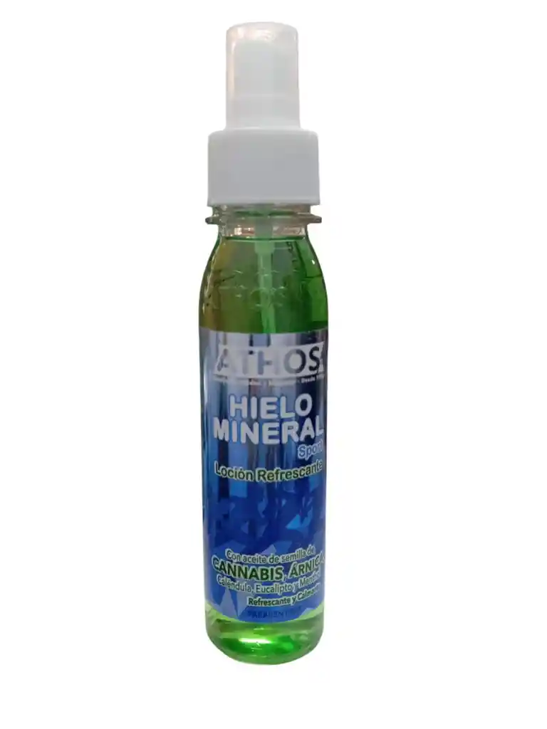 Hielo Mineral Con Cannabis Locion X 120 Ml Athos