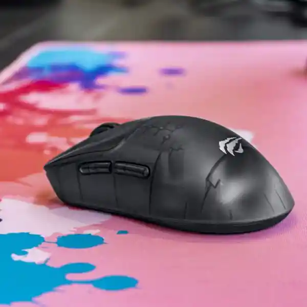 Mouse Tipo Gamer 3 Modos De Conexión Bluetooth / Receptor Usb / Usb Ms970wb Havit (color Negro)
