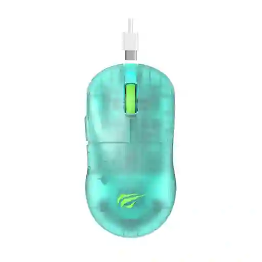 Mouse Tipo Gamer 3 Modos De Conexión Bluetooth / Receptor Usb / Usb Ms970wb Havit (color Azul)