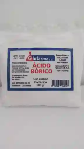 Acido Borico X 200 Gr