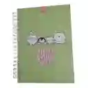 Cuaderno 7 Materias Pequeño Lukis Arg Muñecos Cuadriculado