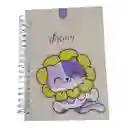 Cuaderno 7 Materias Pequeño Lukis Arg Muñecos Cuadriculado