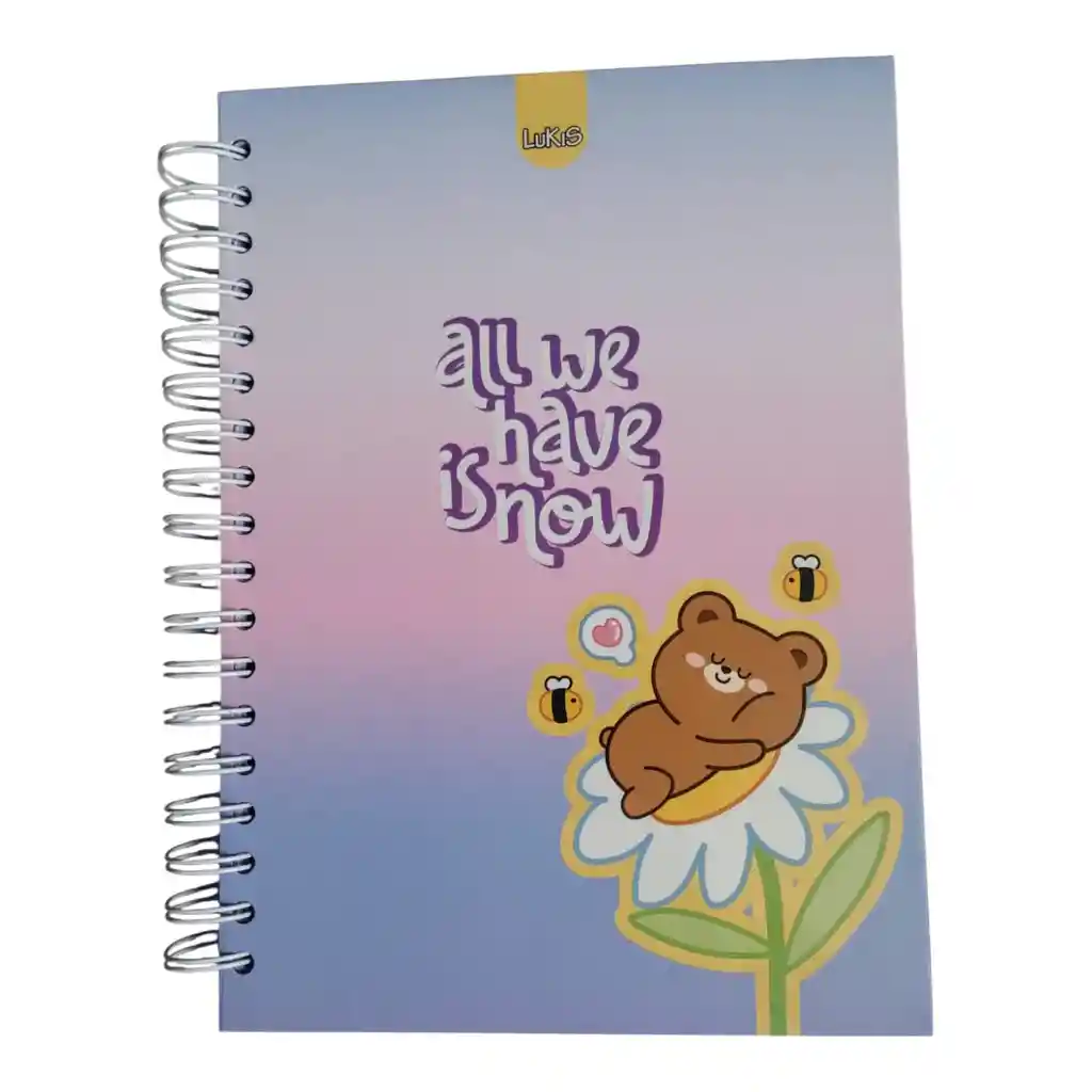 Cuaderno 7 Materias Pequeño Lukis Arg Muñecos Cuadriculado