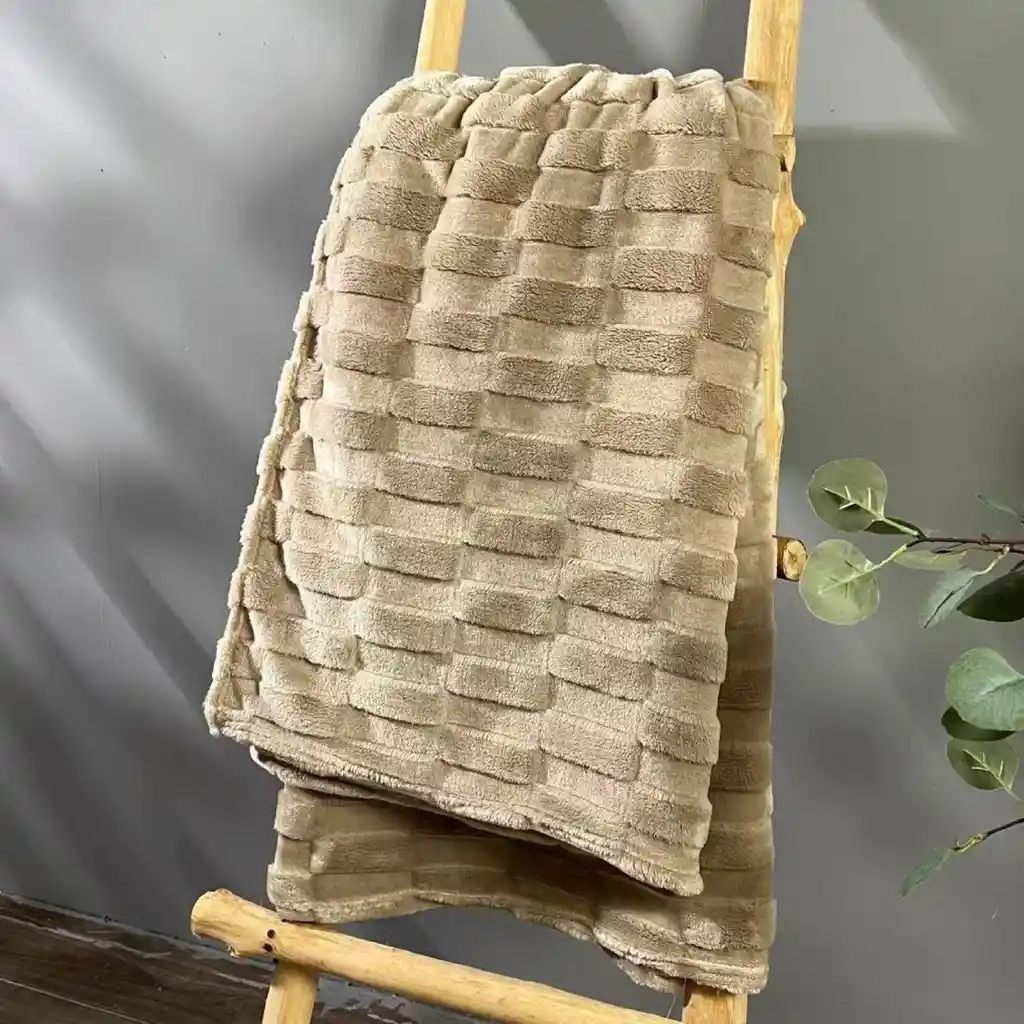 Cobija Textura Boreal Beige Grande