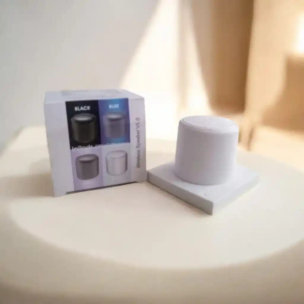 Mini Parlante Inalámbrico Bluetooth Portátil Super Sonido M2 / V5.0 Blanco