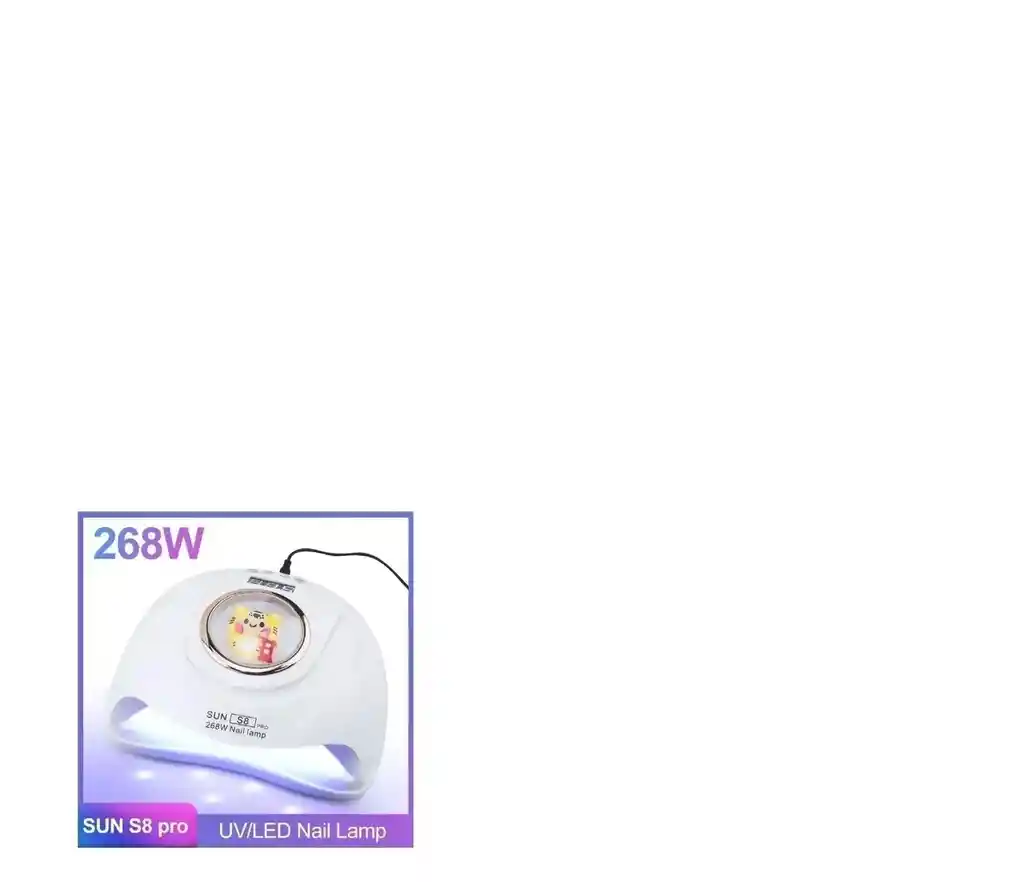 Lámpara Para Uñas Sunuvcabine Sun S8 Pro Blanca 110v