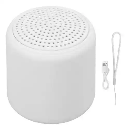 Mini Parlante Inalámbrico Bluetooth Portátil Super Sonido M2 / V5.0 Blanco
