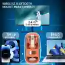 Mouse Transparente Inalámbrico, Recargable, Bluetooth Tapa Magnética Ma100