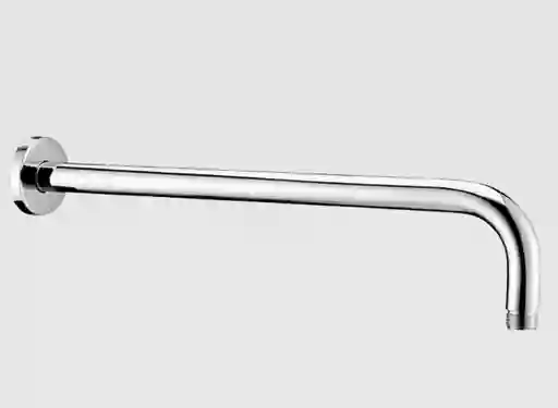 Tubo Metálico Para Ducha Cromado 38cm