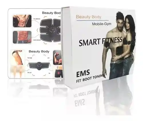 Electro Estimulador Muscular Abdomen, Brazos Y Piernas Smart Fitness