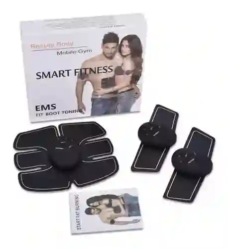 Electro Estimulador Muscular Abdomen, Brazos Y Piernas Smart Fitness