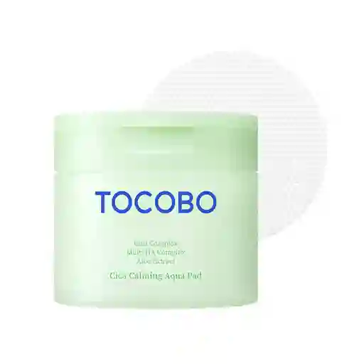 Pads Calmantes E Hidratantes Tocobo Cica Calming Aqua 60 Pcs