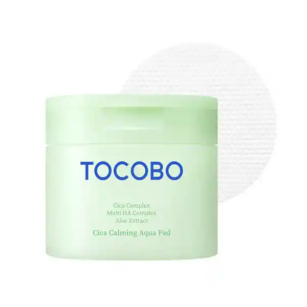 Pads Calmantes E Hidratantes Tocobo Cica Calming Aqua 60 Pcs