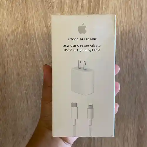 Cargador Carga Rapida De Iphone Completo 25w Apple Iphone 14 Pro Max