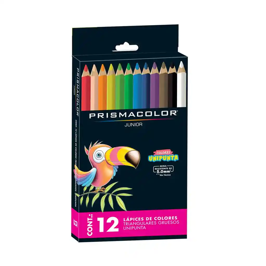 Colores Prismacolor Gruesos Triangulares X 12 Unidades