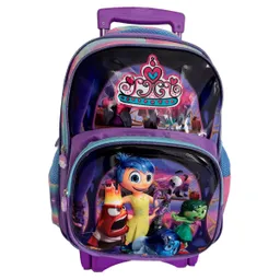 Maleta Ruedas Grande Intensamente Morral Llantas Goma Escolar