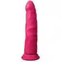 Dildo Pink Anal Vaginal Unisex Consolador Con Chupa Ventosa