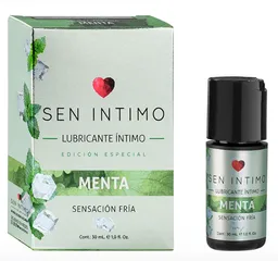 Lubricante Menta Comestible Sen Intimo Sexo Oral Anal Vaginal Marca Premium
