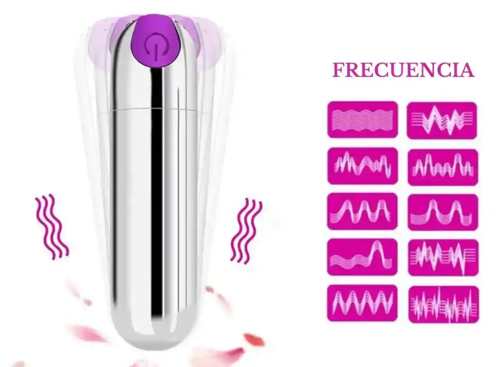 Vibrador Bala Recargable