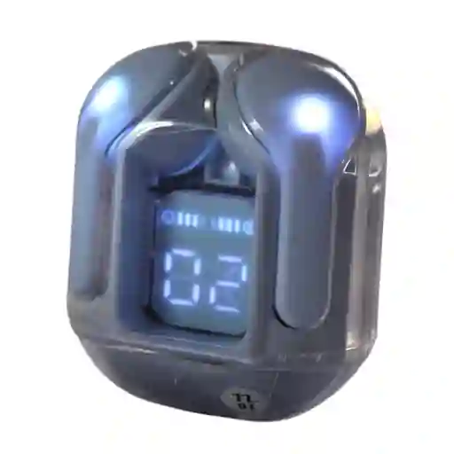 Audífonos Inalambricos Bluetooth Con Caja De Carga Y Pantalla Led