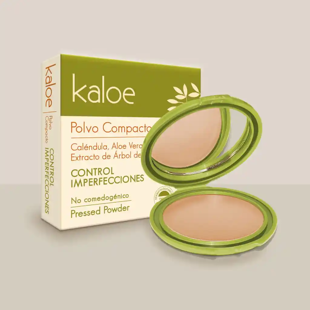 Polvo Compacto Control Imperfecciones Tono Bronce