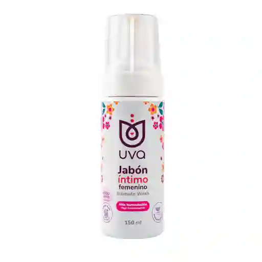 Jabón Íntimo Femenino En Espuma 150 Ml Uva