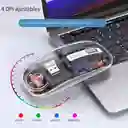 Mouse Transparente Inalámbrico, Recargable, Bluetooth Tapa Magnética Ma100