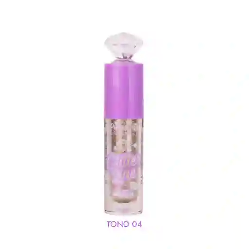 Sombra Liquida Glitter Diamond Purpure Tono 4