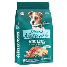 Menu Natural Perro Adulto Pollo Y Salmon