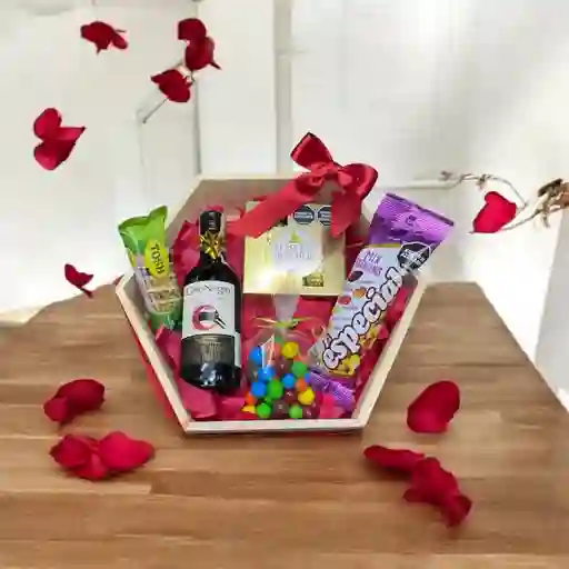 Detalle Amor Y Amistad Sorpresa Para Brindar Y Degustar