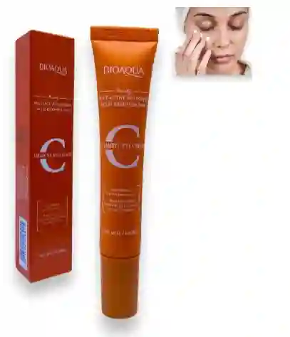 Crema Contorno De Ojos Nutre Y Reafirma Con Vitamina C Bioaqua 20gr Ref 381
