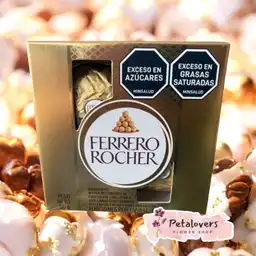 Detalle Chocolates Ferrero Rocher X4 Petalovers